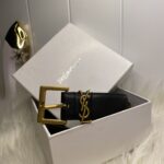 حزام YSL رفيع شامل علبه