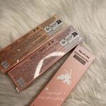 علبه هايلايت مع سفنجه زهري, بني، ابيض