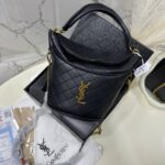 سان لورين اسود (ذهبي) شامل علبه