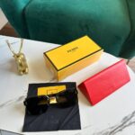 Fandi نظارة شمسية اسود شامل علبة