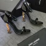 YSL اسود ذهبي شامل علبة